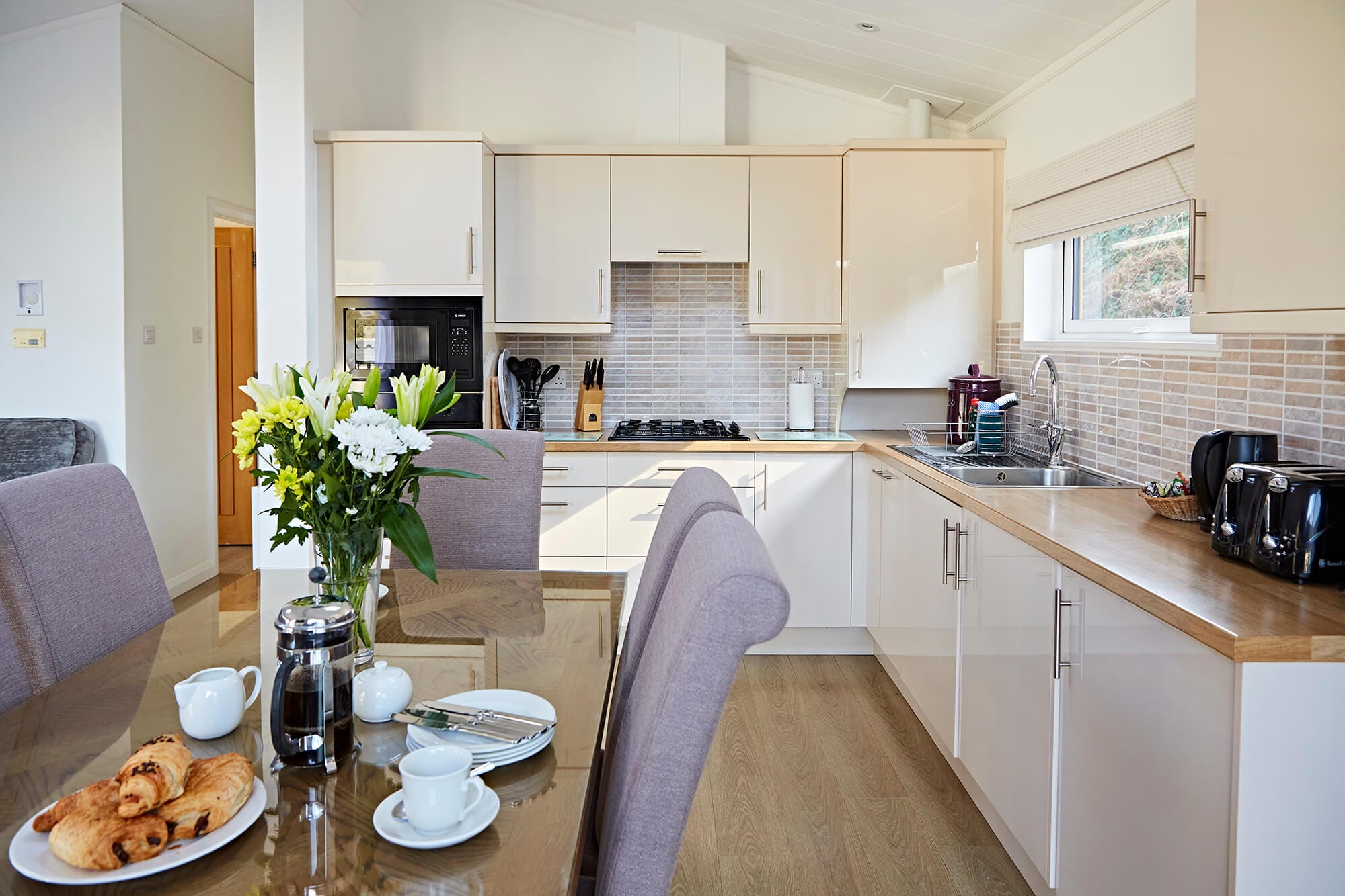 Bovisand Lodge Heather Kitchen2